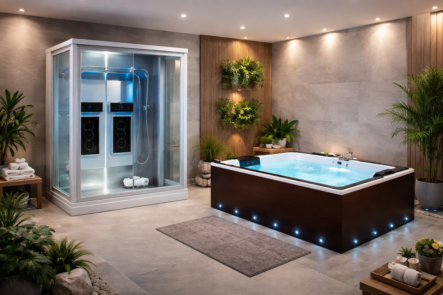 Steam Showers & Home Spa