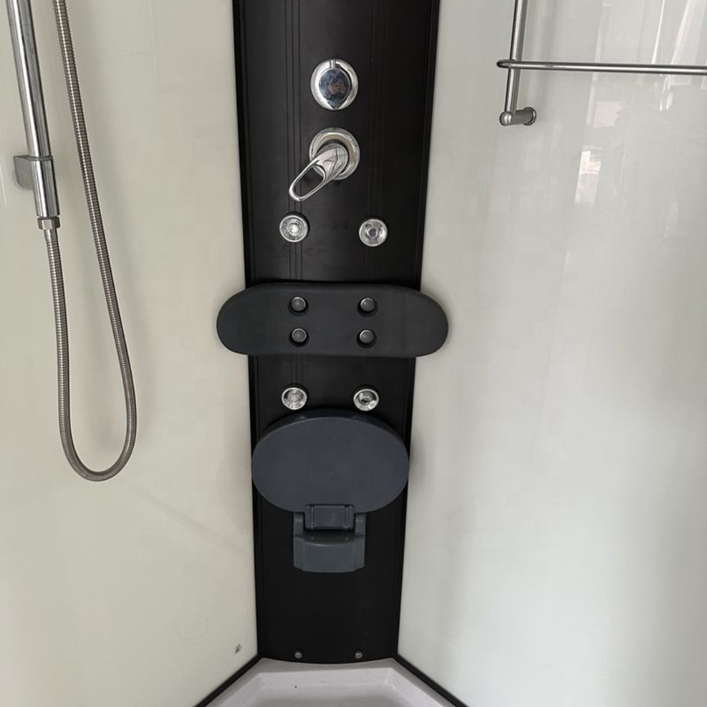 AquaLuxe HaloCurve Steam Shower