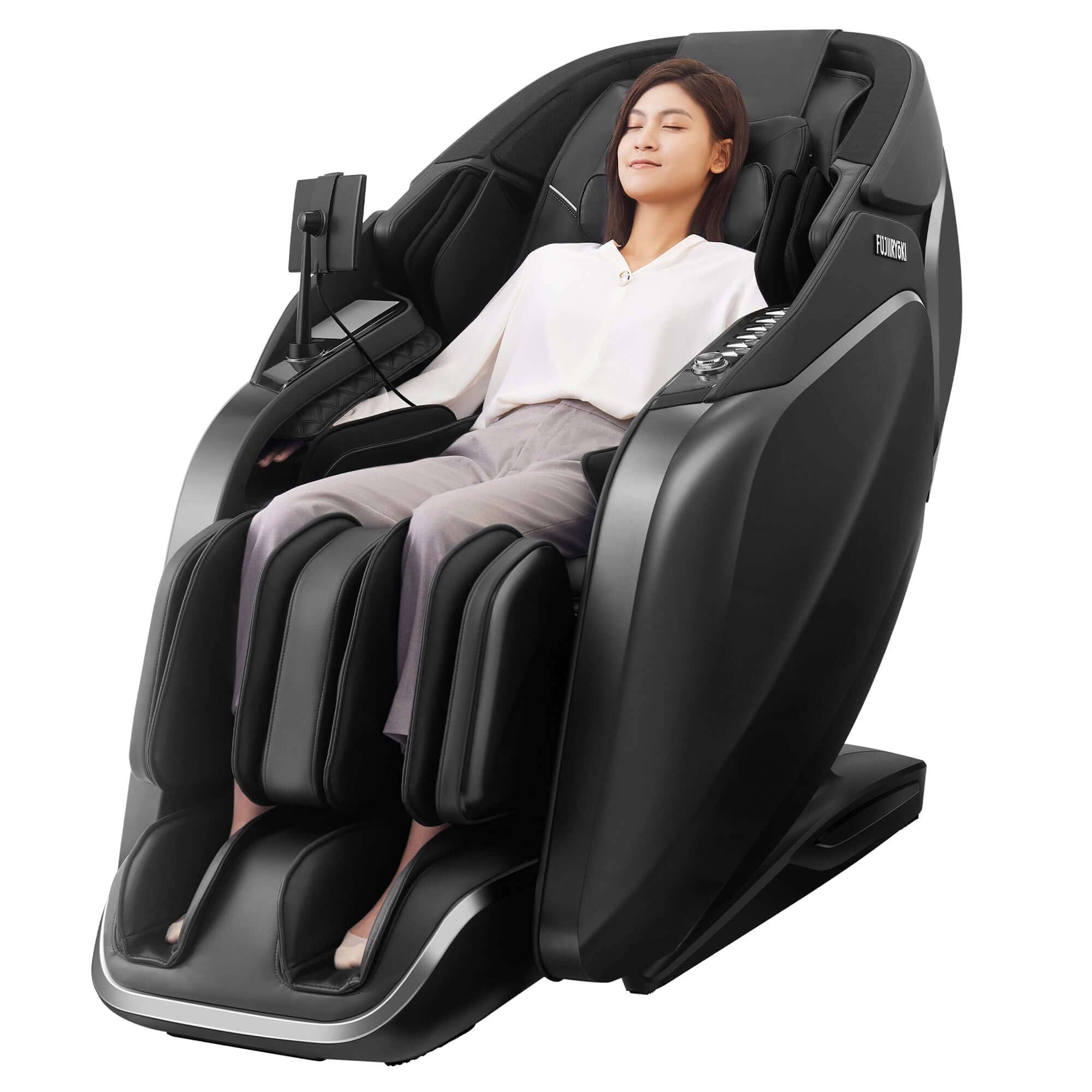 Cyber Relax Pro - 4D Dual Massage Robot Flex Frame SL Track Massage Chair