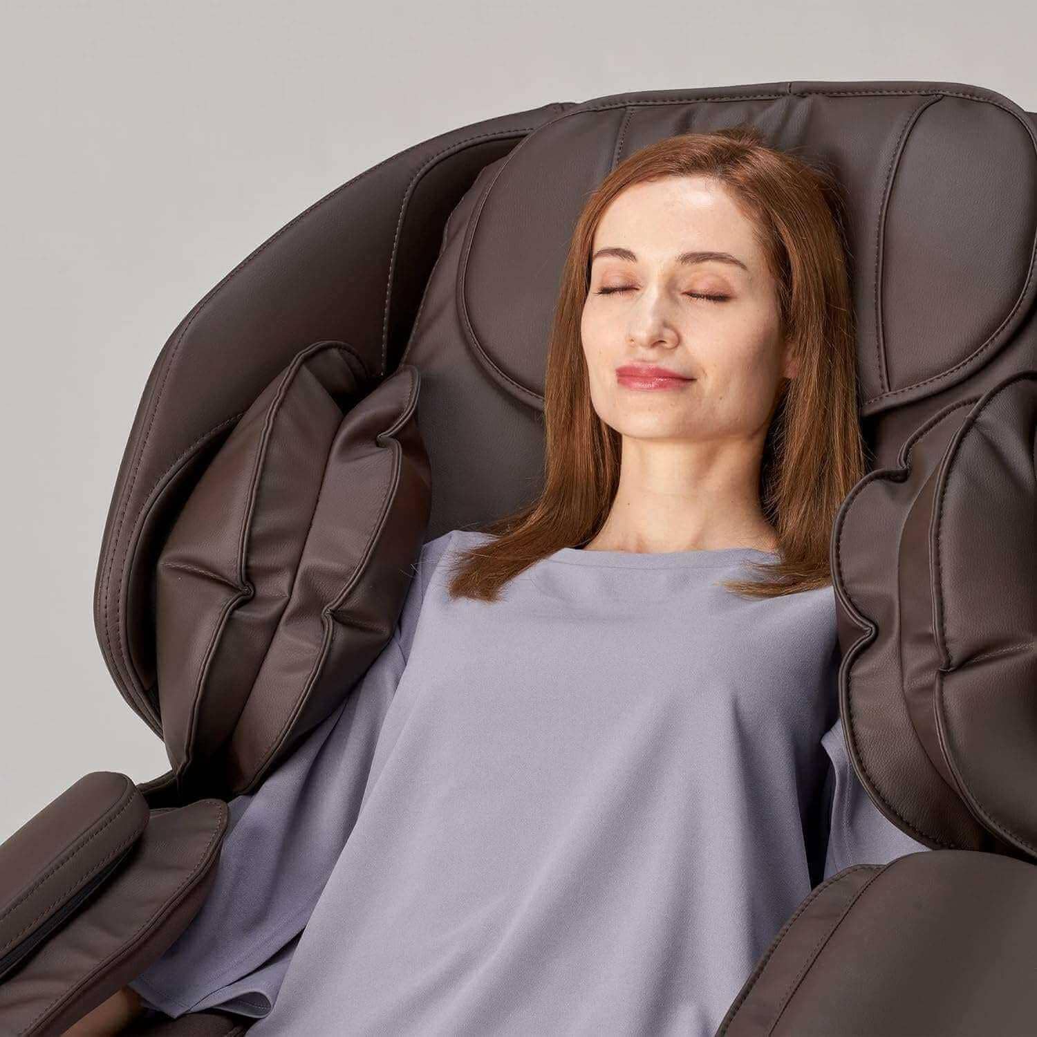Hisho - SL Track Heated Deluxe Zero Gravity Massage Chair
