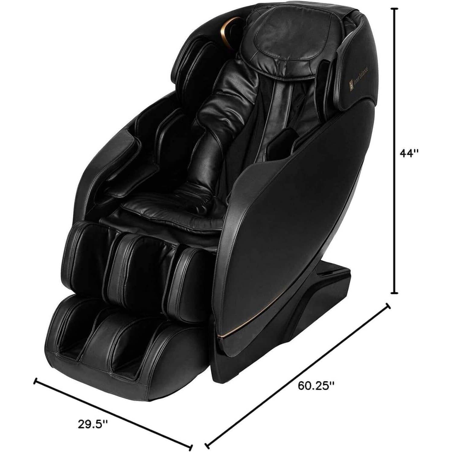 Jin 2.0 - Deluxe Heated SL Track Zero Gravity Massage Chair
